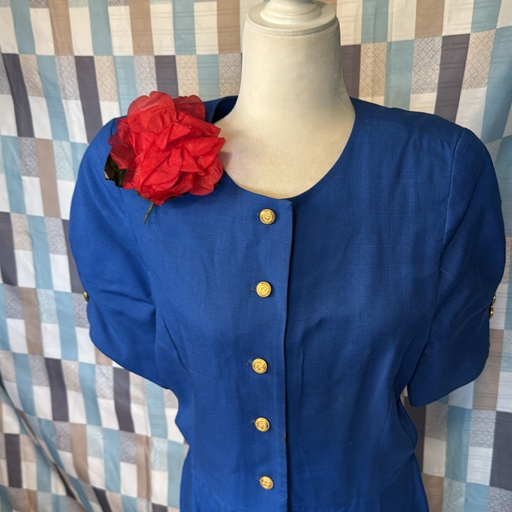 Vintage Albert Nipon Neiman Marcus Executive Dres… - image 2